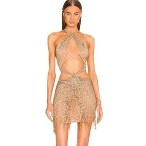 Dundas X Revolve Cher Embellished Mini Dress
